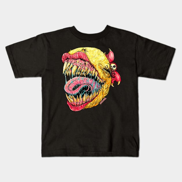 Ms. Monster Kids T-Shirt by Robisrael